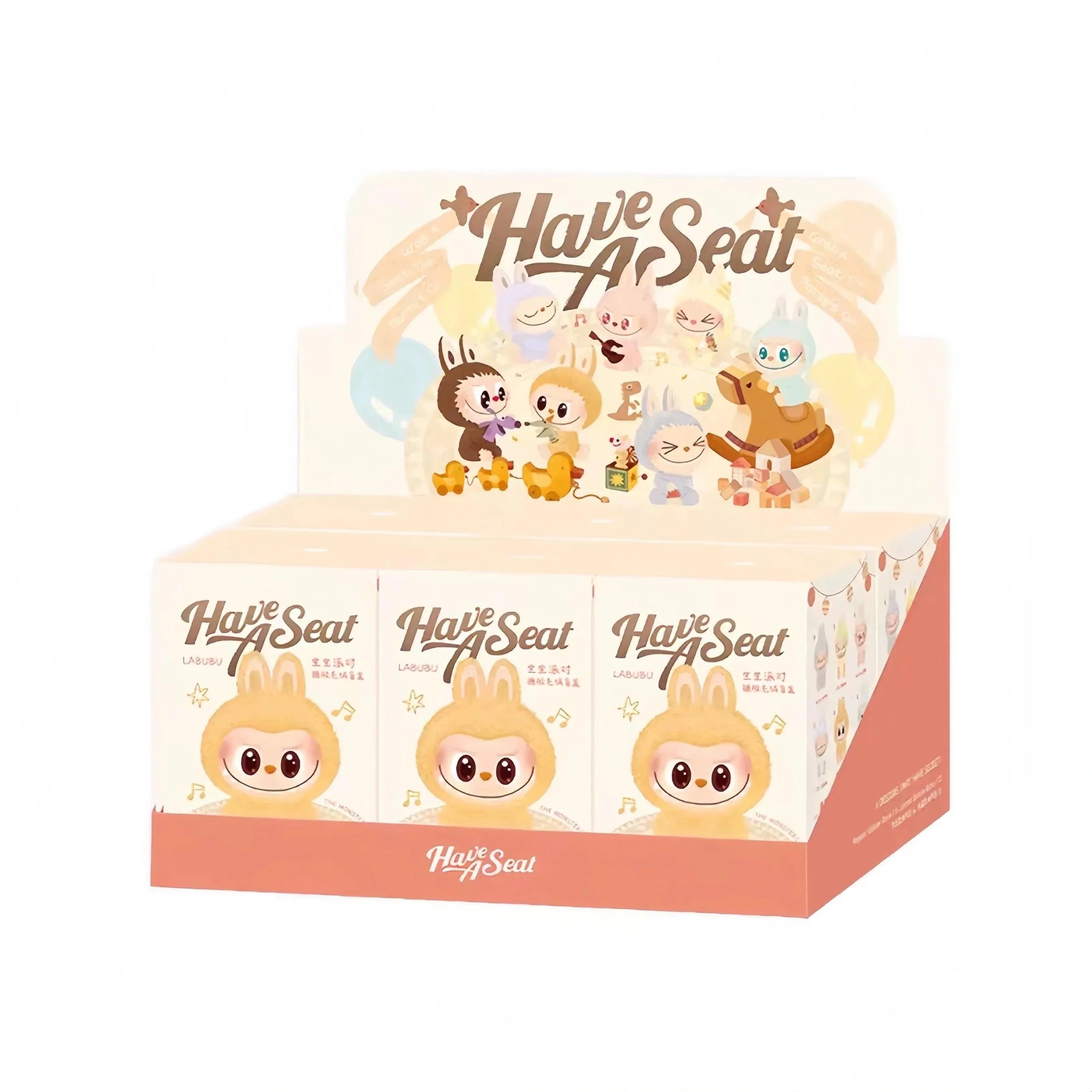 Labubu The Monsters Seated Party Vinyl Face Blind Box