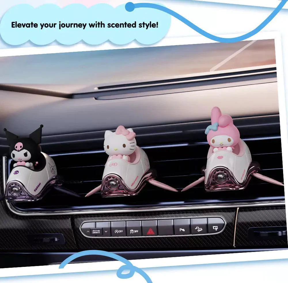 Sanrio Spaceship Car Air Freshener