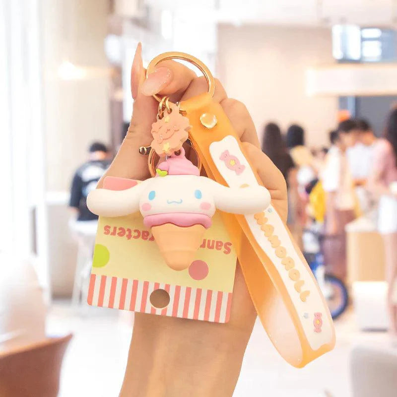 Sanrio Snack-Themed Keychain