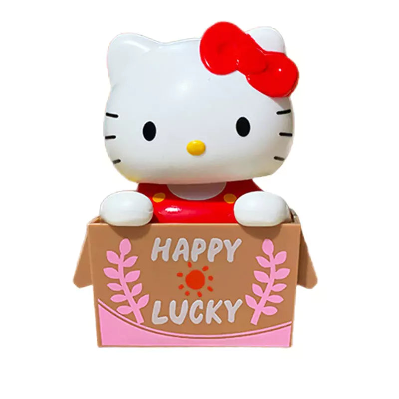 Hello Kitty Solar-Powered Car Ornament