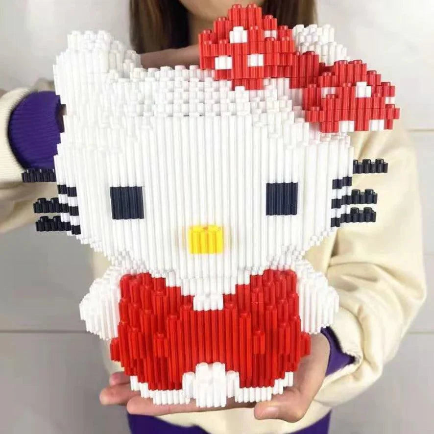 Big Hello Kitty Building Blocks