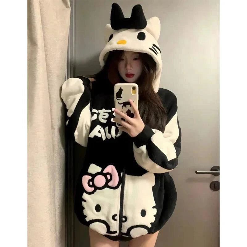 Hello Kitty Cozy Fleece Hoodie