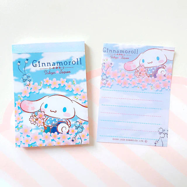 Sanrio Characters Sakura Memo Pad