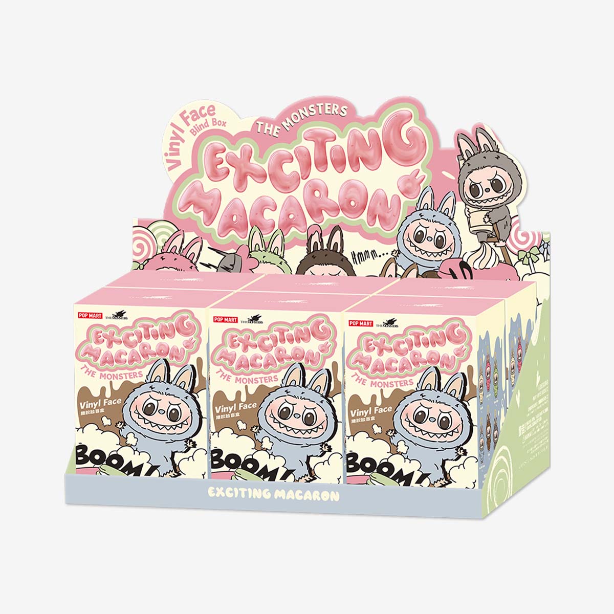 Labubu THE MONSTERS Exciting Macaron - Blind Box Mall