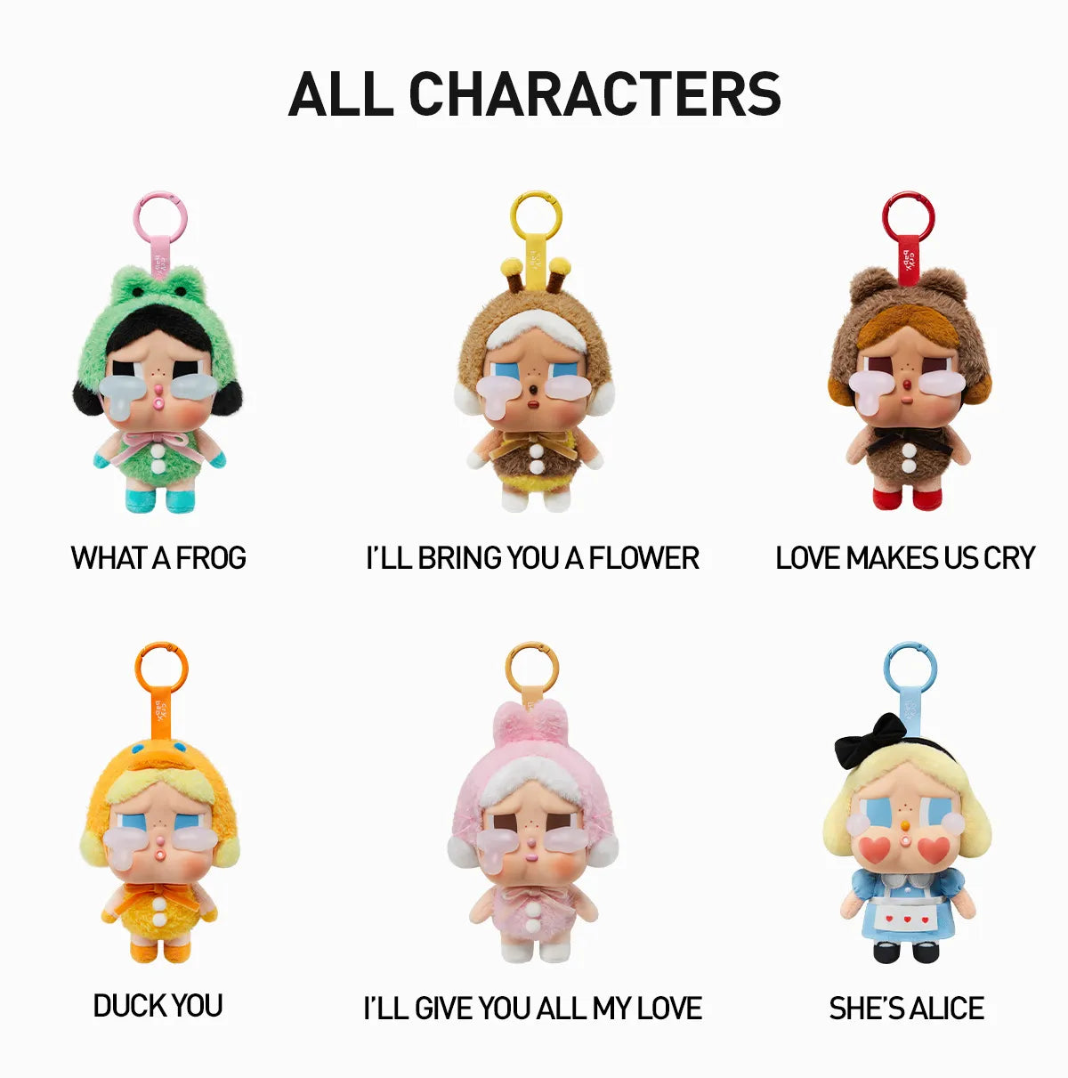 CRYBABY Crying Again Series-Vinyl Face Plush Blind Box - Blind Box Mall