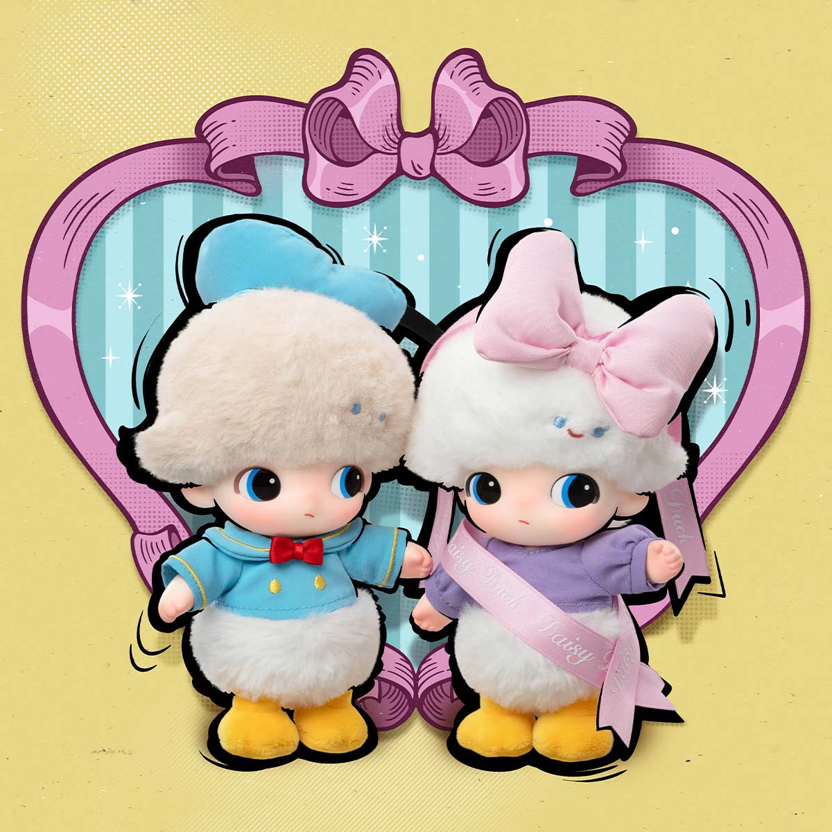 DIMOO WORLD Disney Vinyl Plush Keychain Blind Box