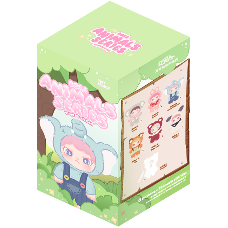 DORA Animals Series Vinyl Plush Doll - Blind Box Mall