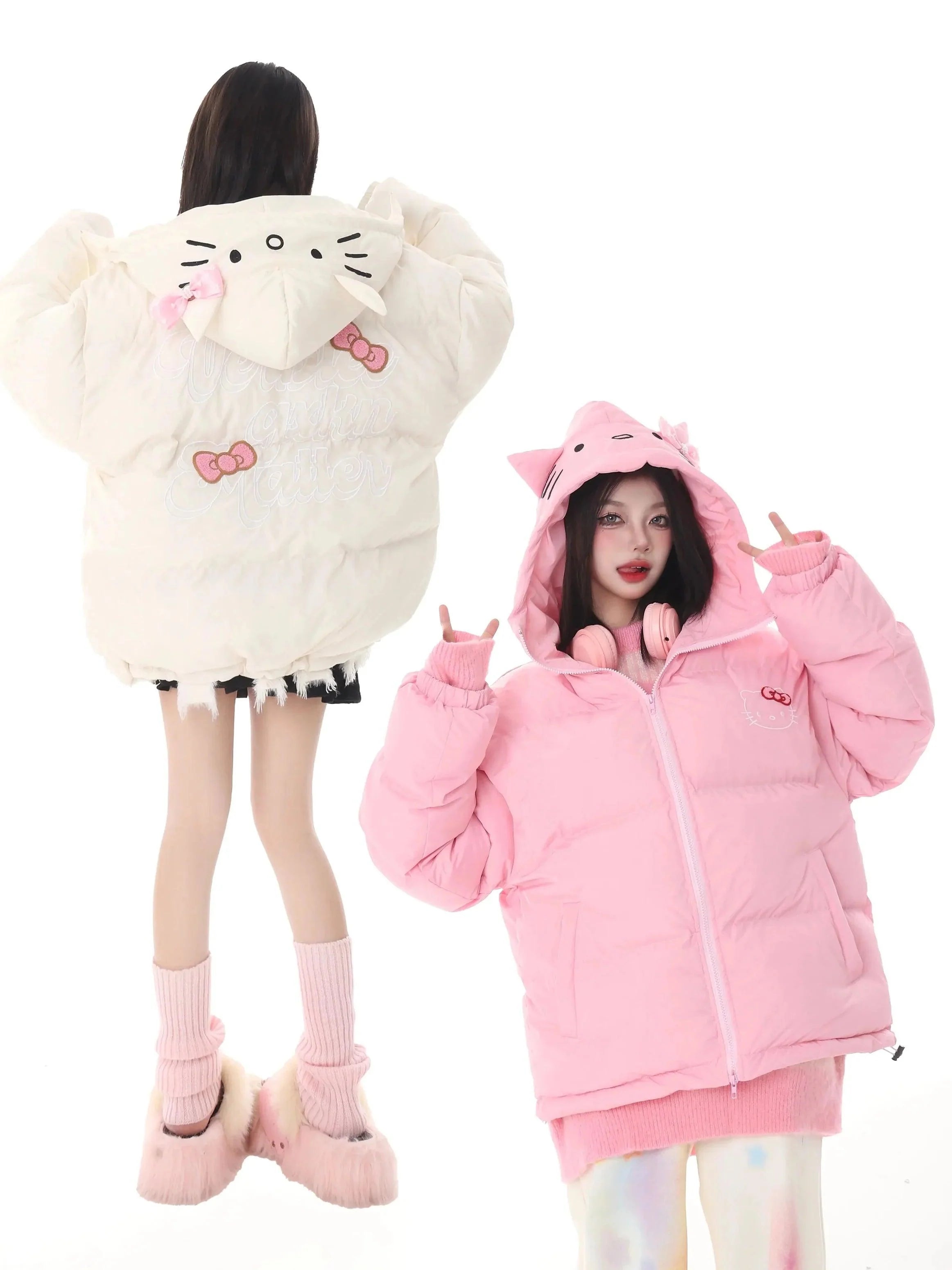 Hello Kitty Puffer Jacket