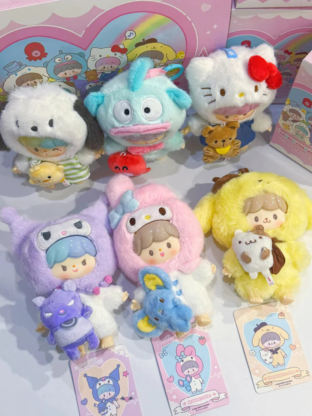 Zzoton x Sanrio Plush Charm Blind Box