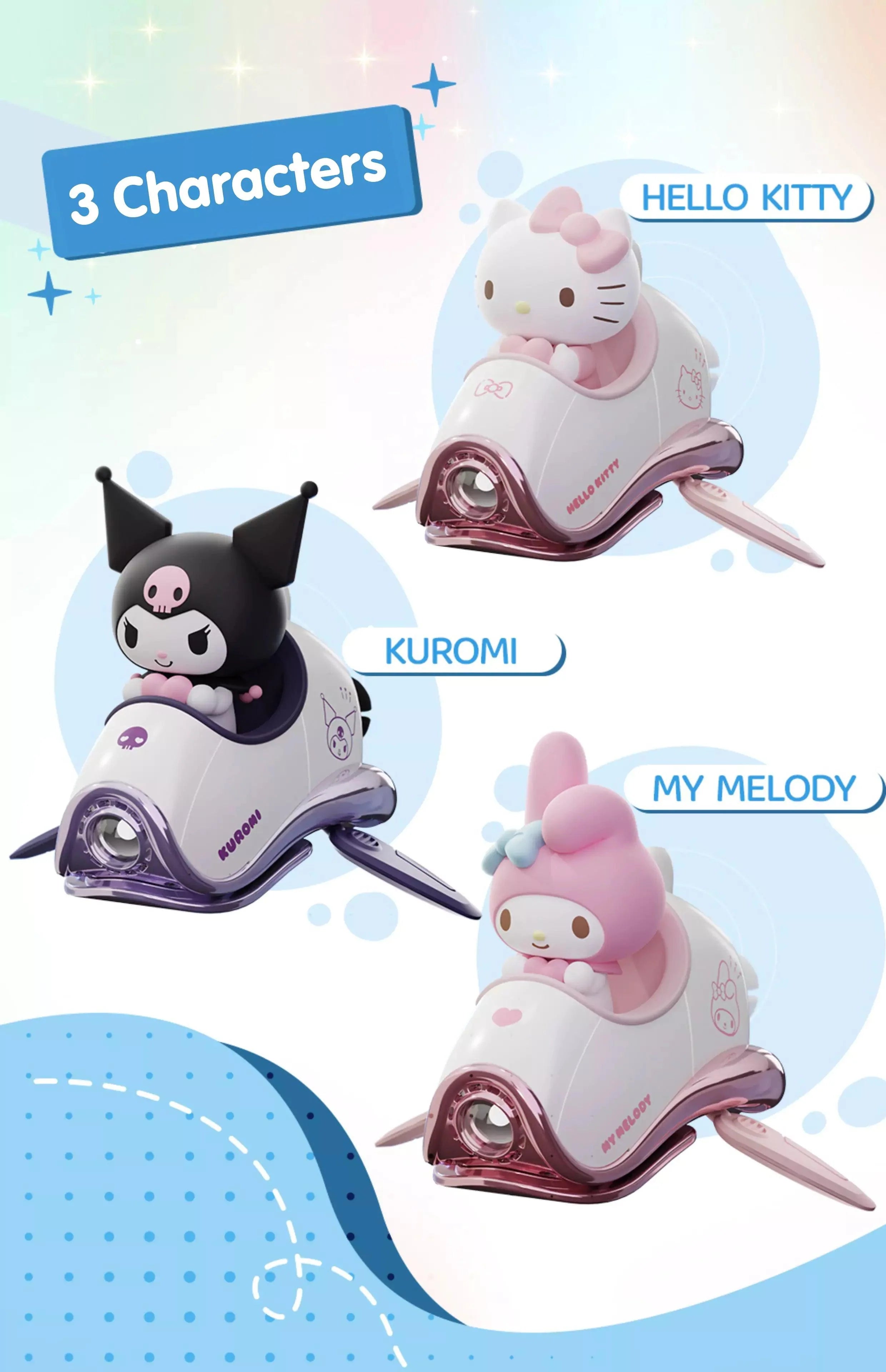 Sanrio Spaceship Car Air Freshener