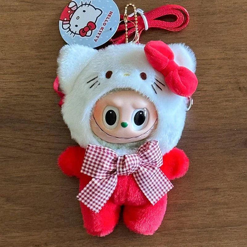Sanrio Custom Cloth Crossbody Bag (for 17cm Labubu Plushies)
