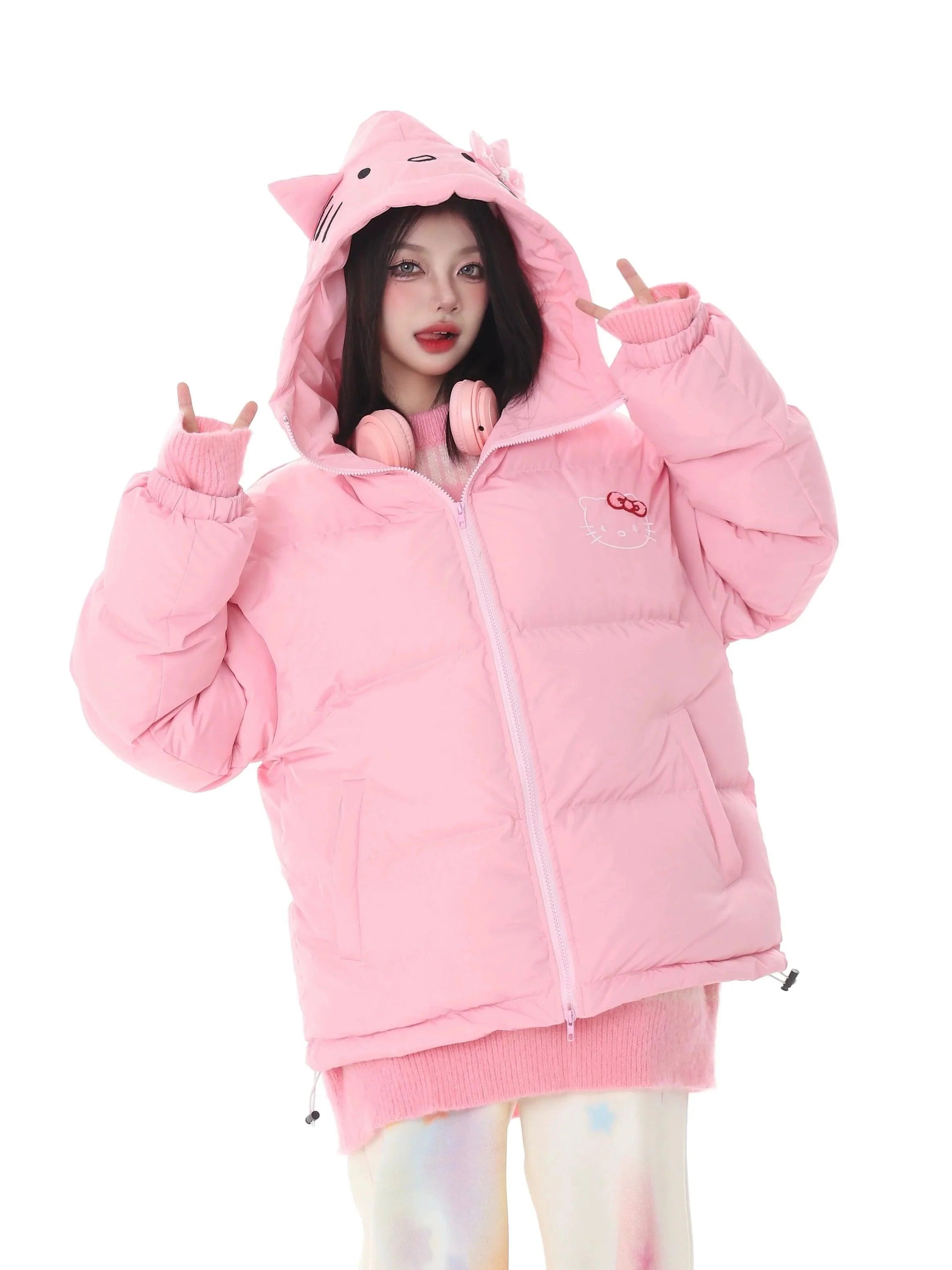 Hello Kitty Puffer Jacket