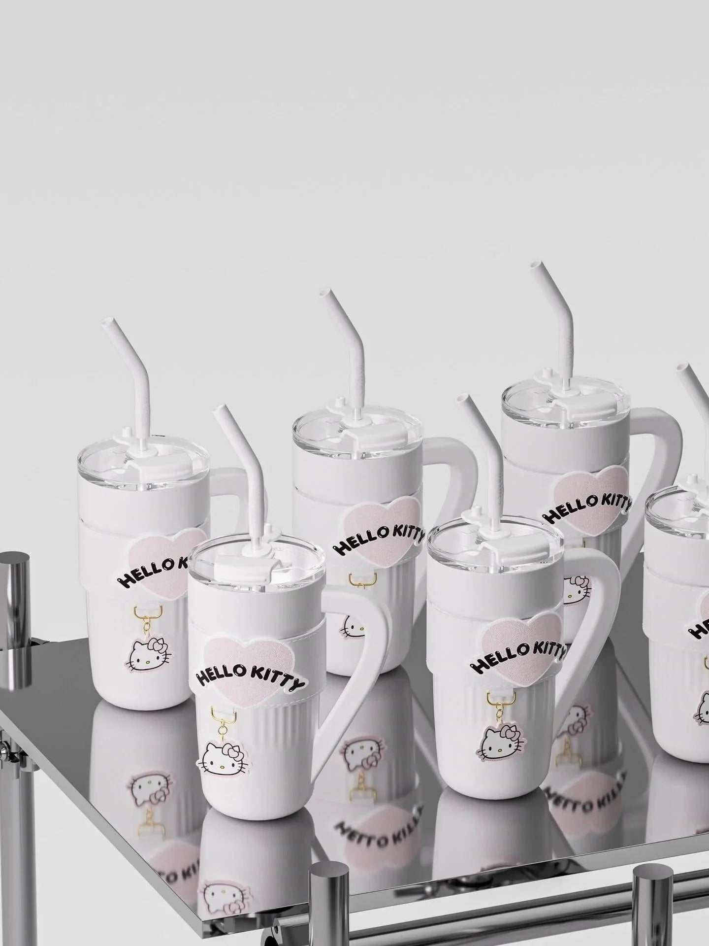Sanrio Heart Sleeve Leak-proof Tumbler 40 Oz