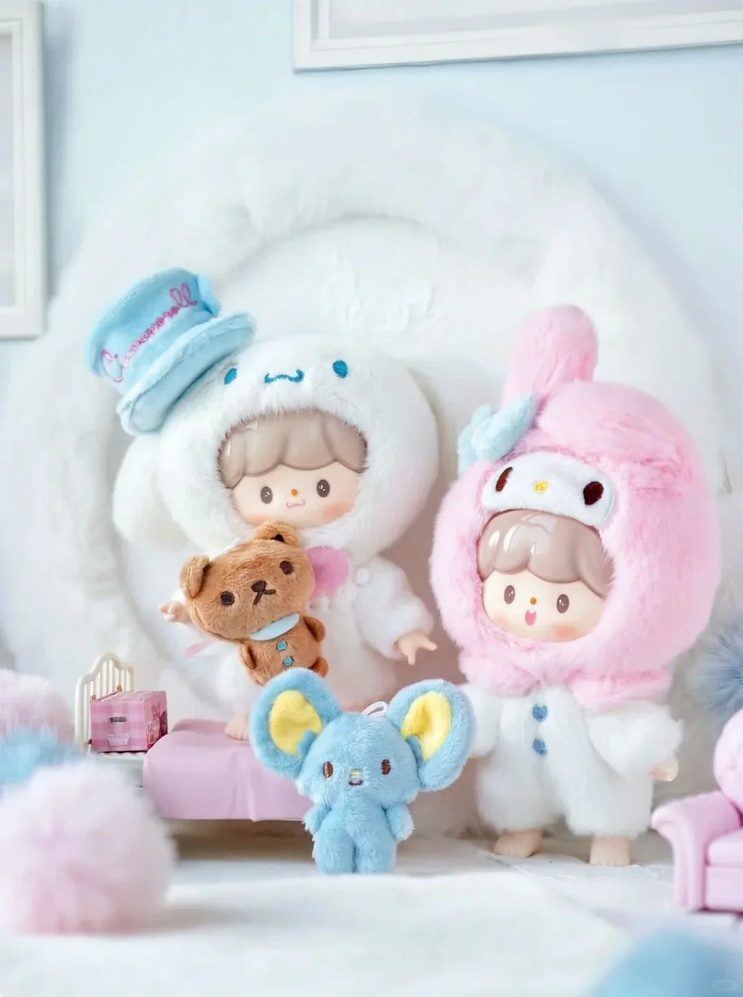 Zzoton x Sanrio Plush Charm Blind Box
