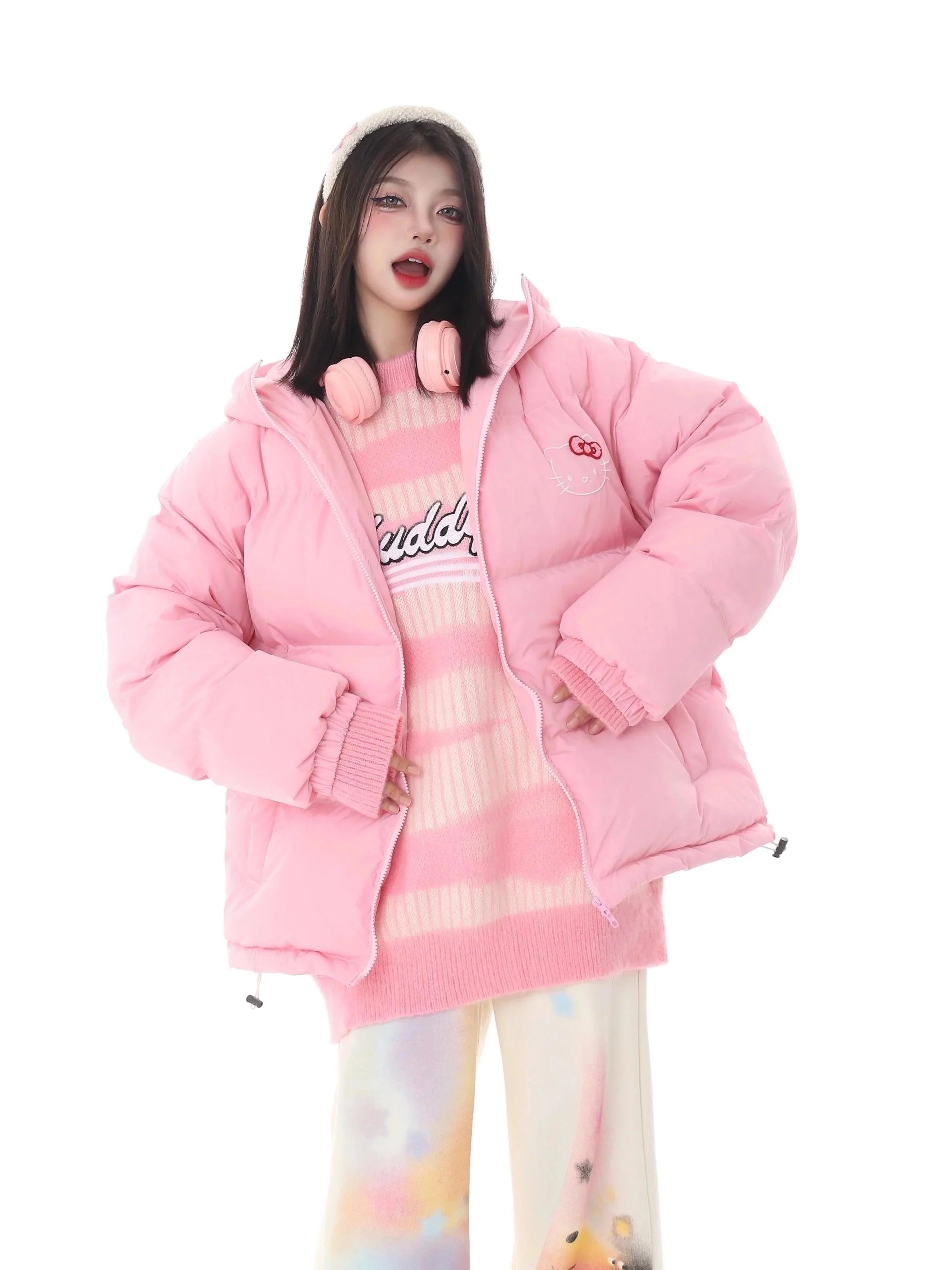 Hello Kitty Puffer Jacket