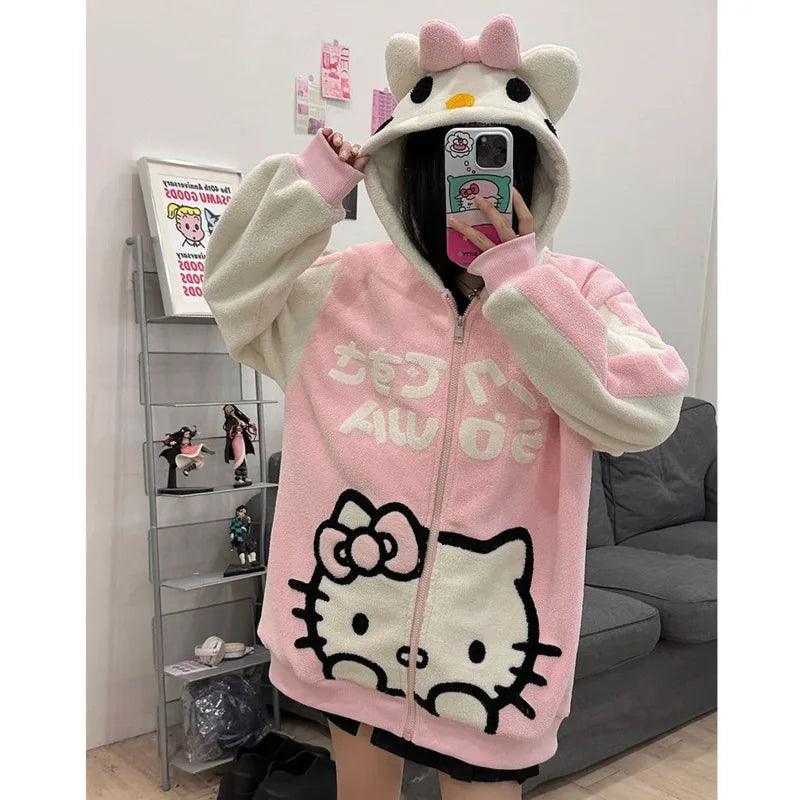 Hello Kitty Cozy Fleece Hoodie