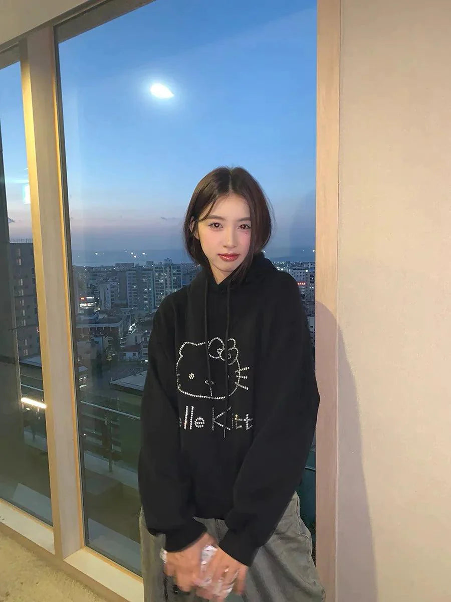 Hello Kitty Fleece Sweater Shirt