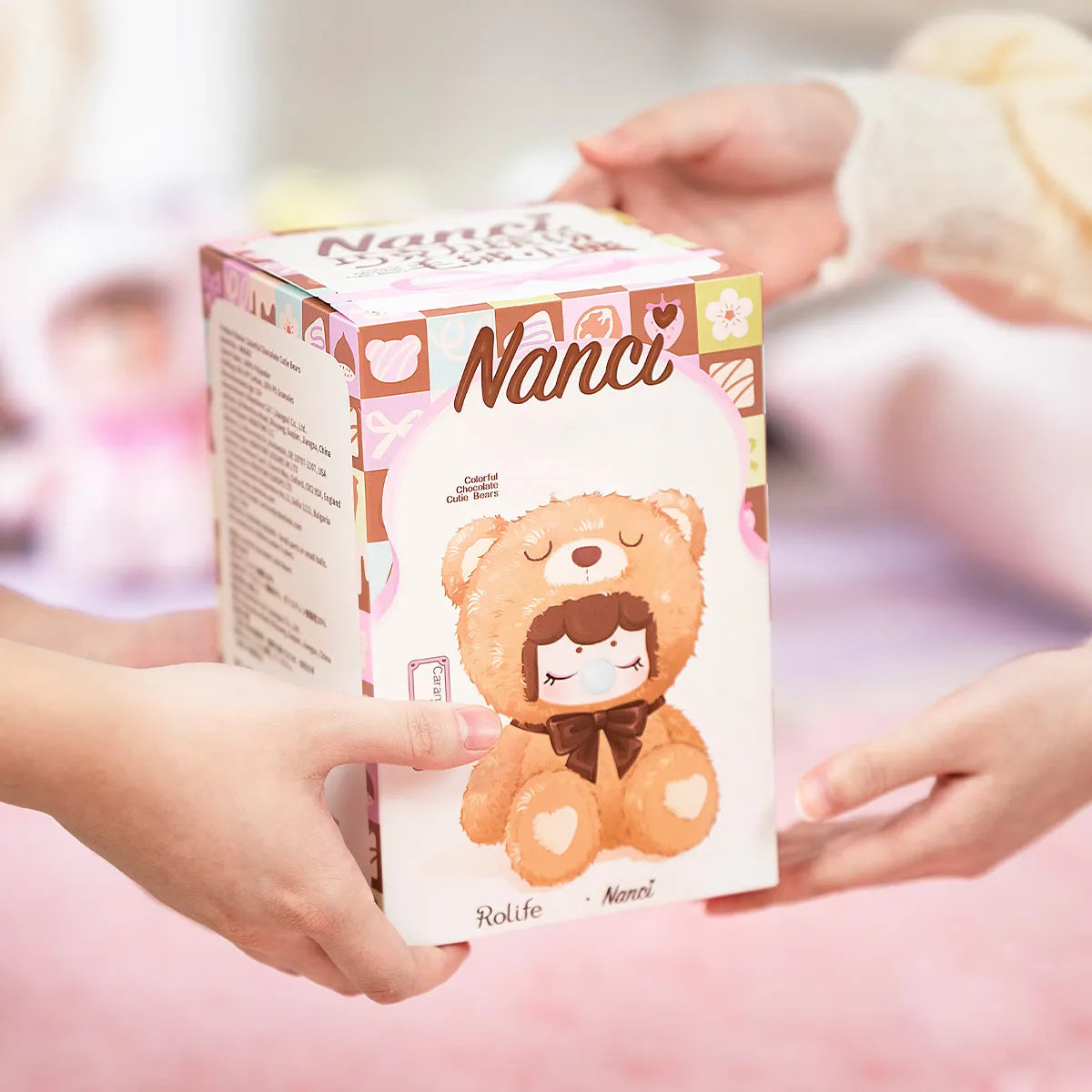 Rolife Surprise Plush Dolls - Nanci Colorful Chocolate Cutie Bears - Blind Box Mall