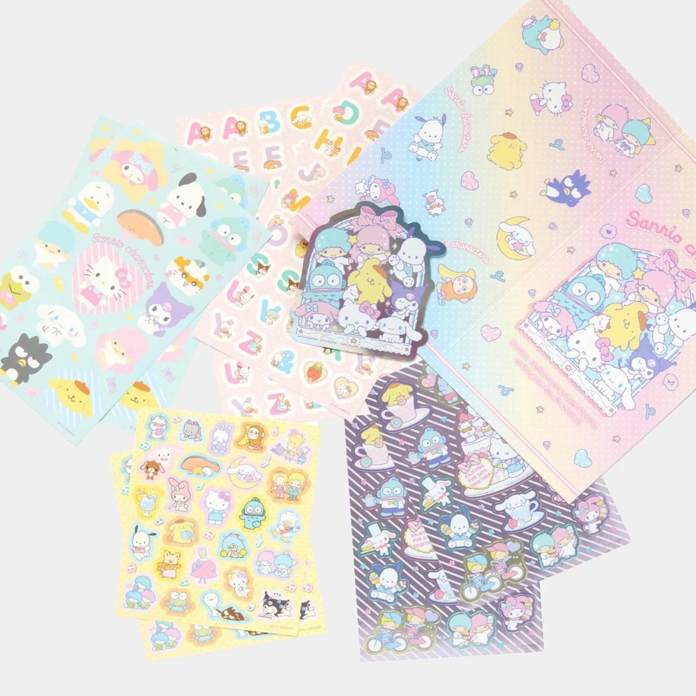 Sanrio Variety Sticker Sheet Set