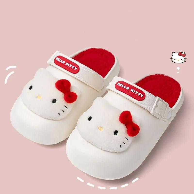 Sanrio Characters Fuzzy Slip on Shoes