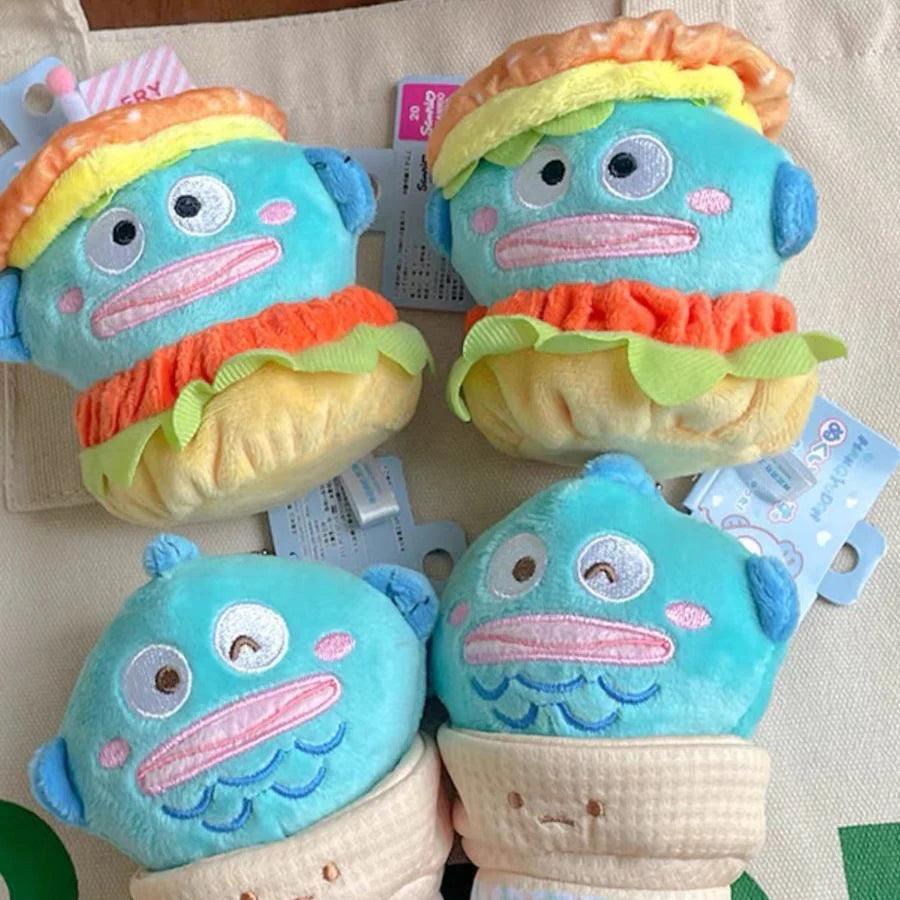 Hangyodon Burger & Ice Cream Plush Charm