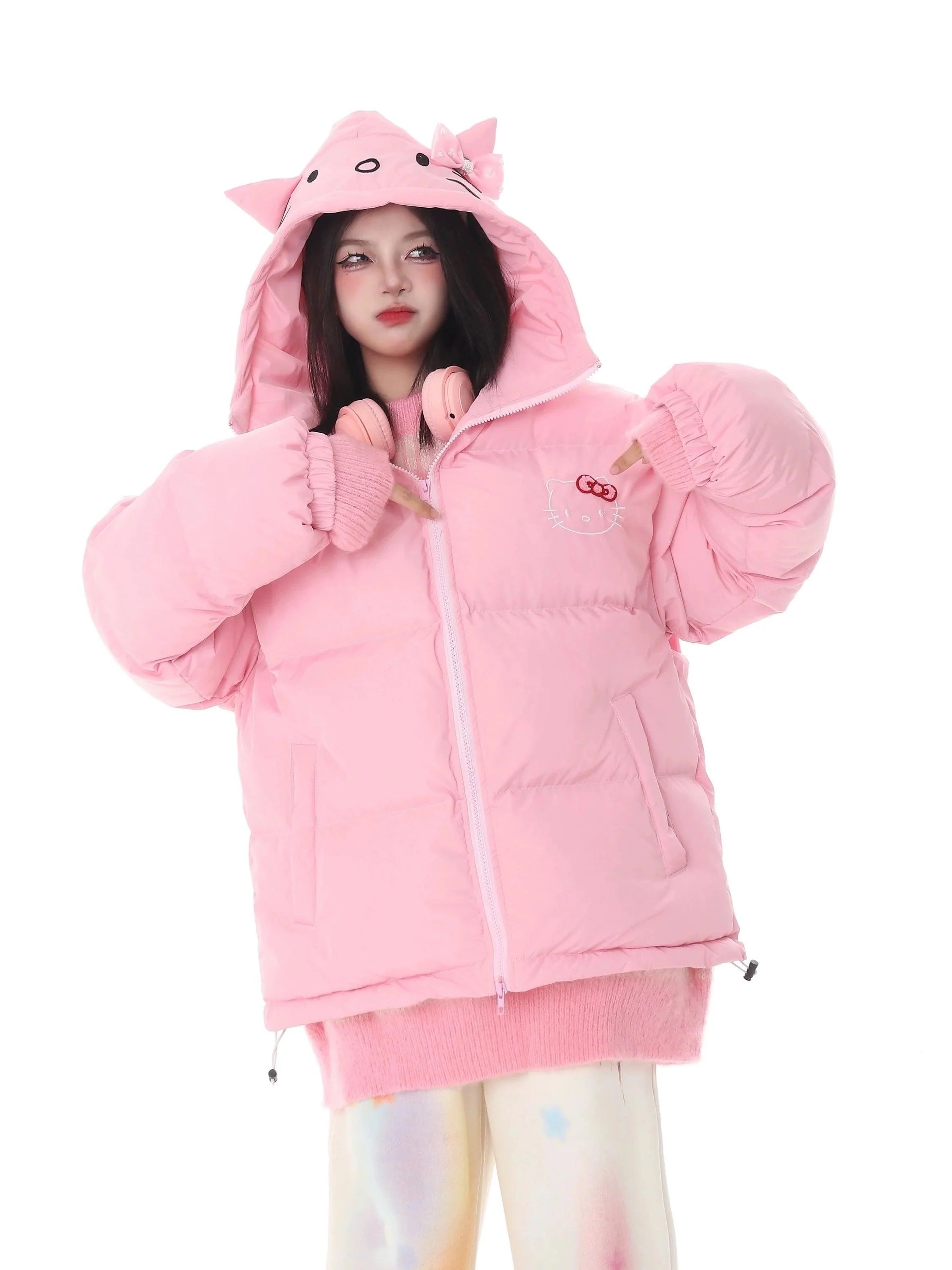 Hello Kitty Puffer Jacket