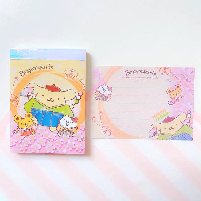 Sanrio Characters Sakura Memo Pad