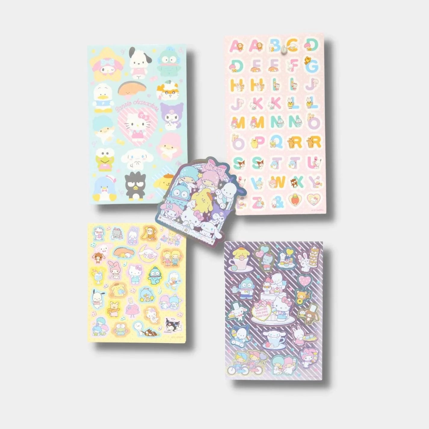 Sanrio Variety Sticker Sheet Set