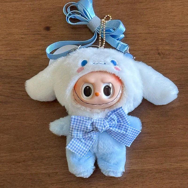 Sanrio Custom Cloth Crossbody Bag (for 17cm Labubu Plushies)