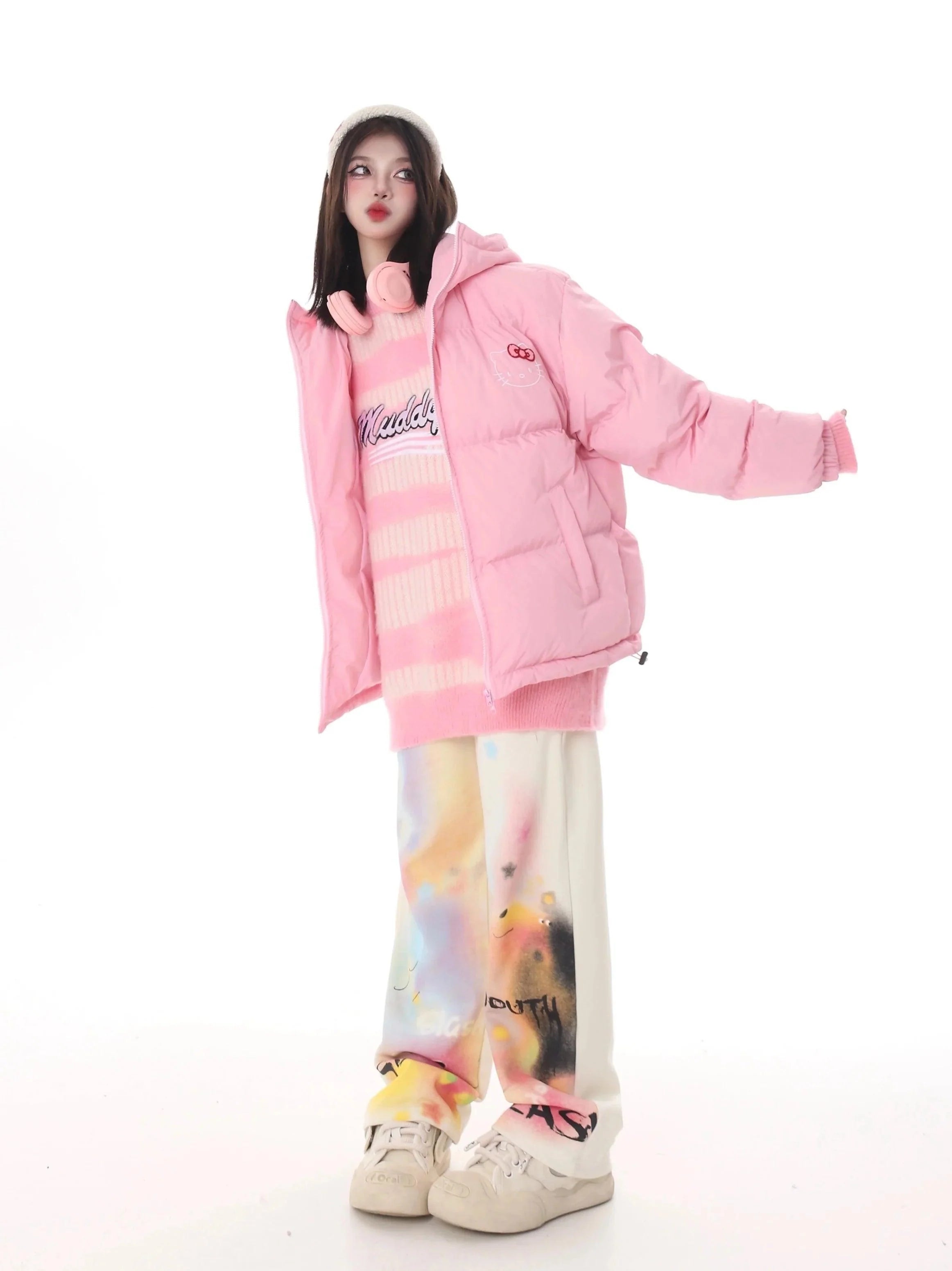 Hello Kitty Puffer Jacket
