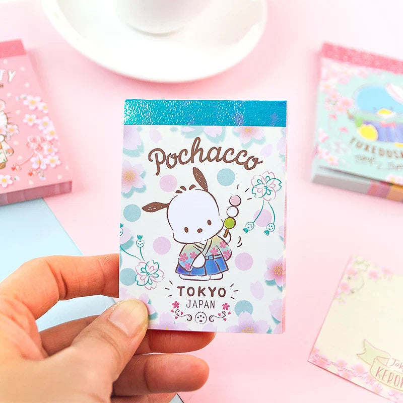 Sanrio Characters Sakura Memo Pad