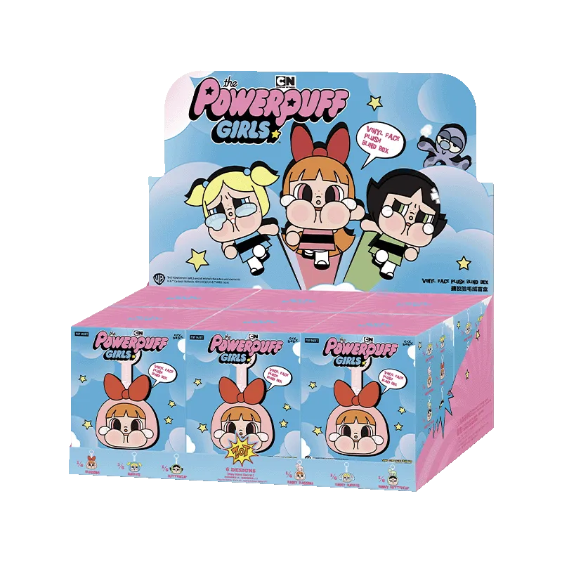CRYBABY × Powerpuff Girls Series-Vinyl Face Plush Blind Box - Blind Box Mall
