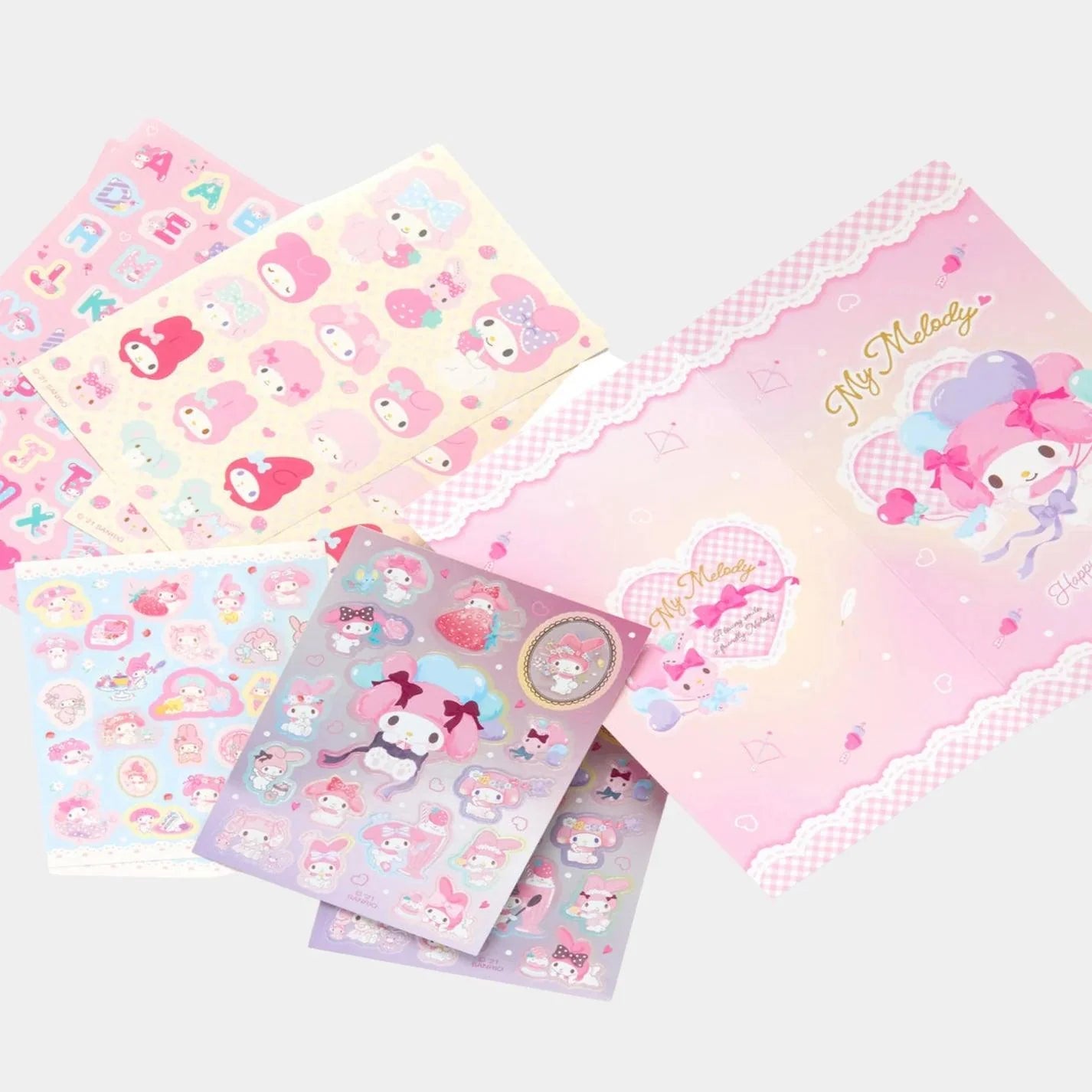 Sanrio Variety Sticker Sheet Set