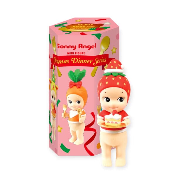 Sonny Angel Collectable Mini Cherub Figurines Christmas Dinner Series Blind Box