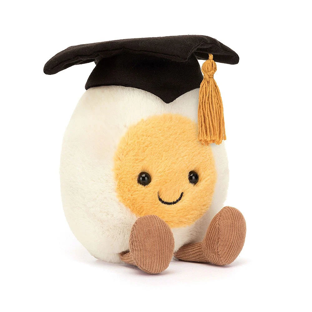 Jellycat Amuseables Boiled Egg Graduation - Blind Box Mall