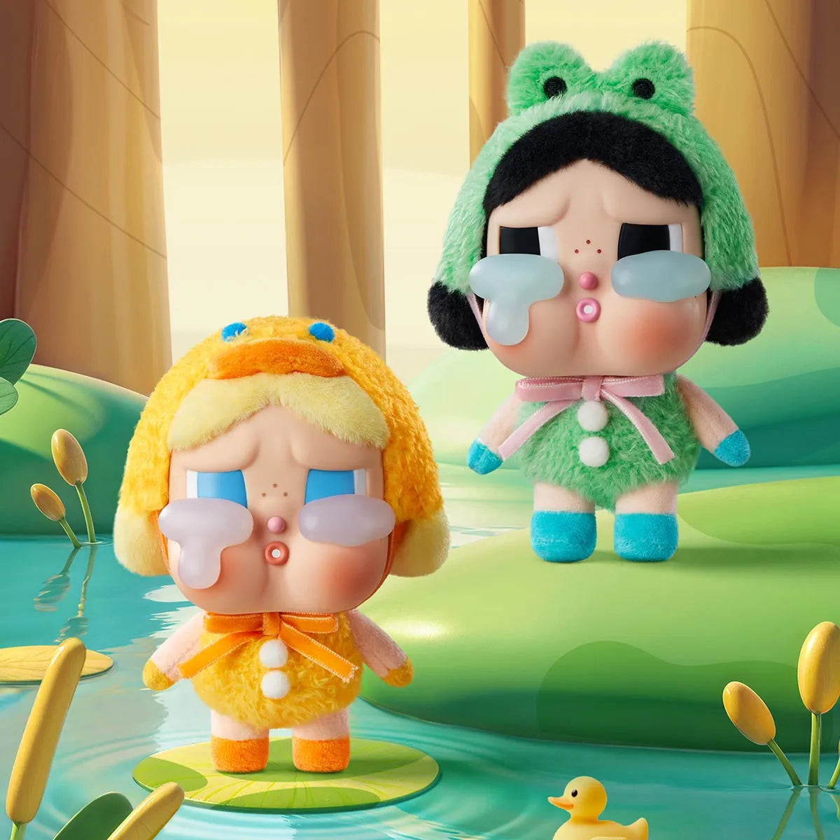 CRYBABY Crying Again Series-Vinyl Face Plush Blind Box - Blind Box Mall