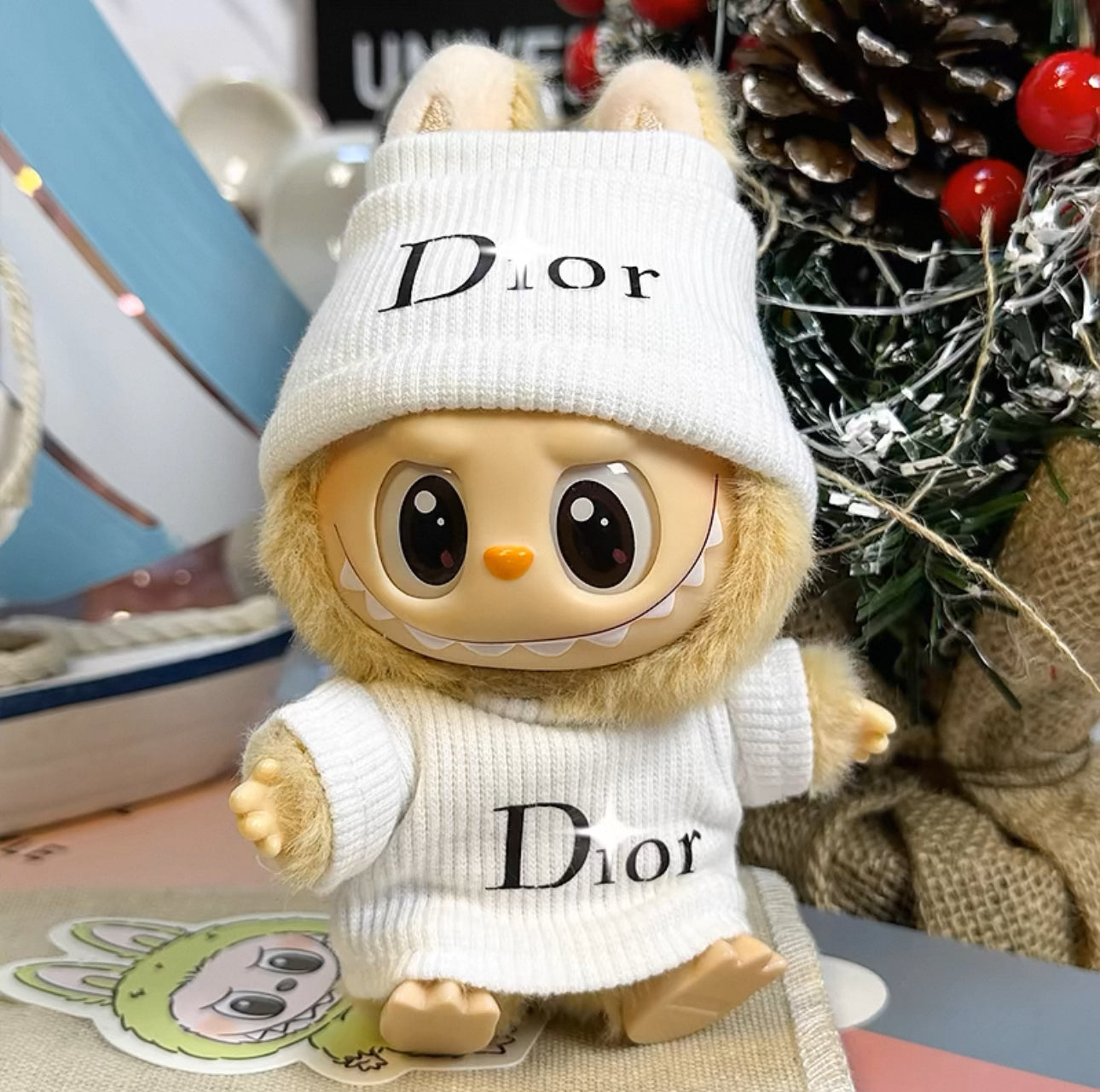 Labubu Clothes for Have a Seat Vinyl Plush/Tasty Macaron Vinyl Plush - Blind Box Mall