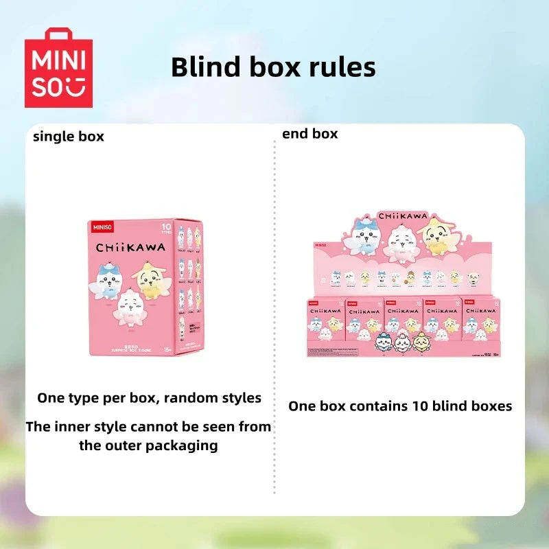 MINISO Chiikawa Series Happy Partner Blind Box - Blind Box Mall