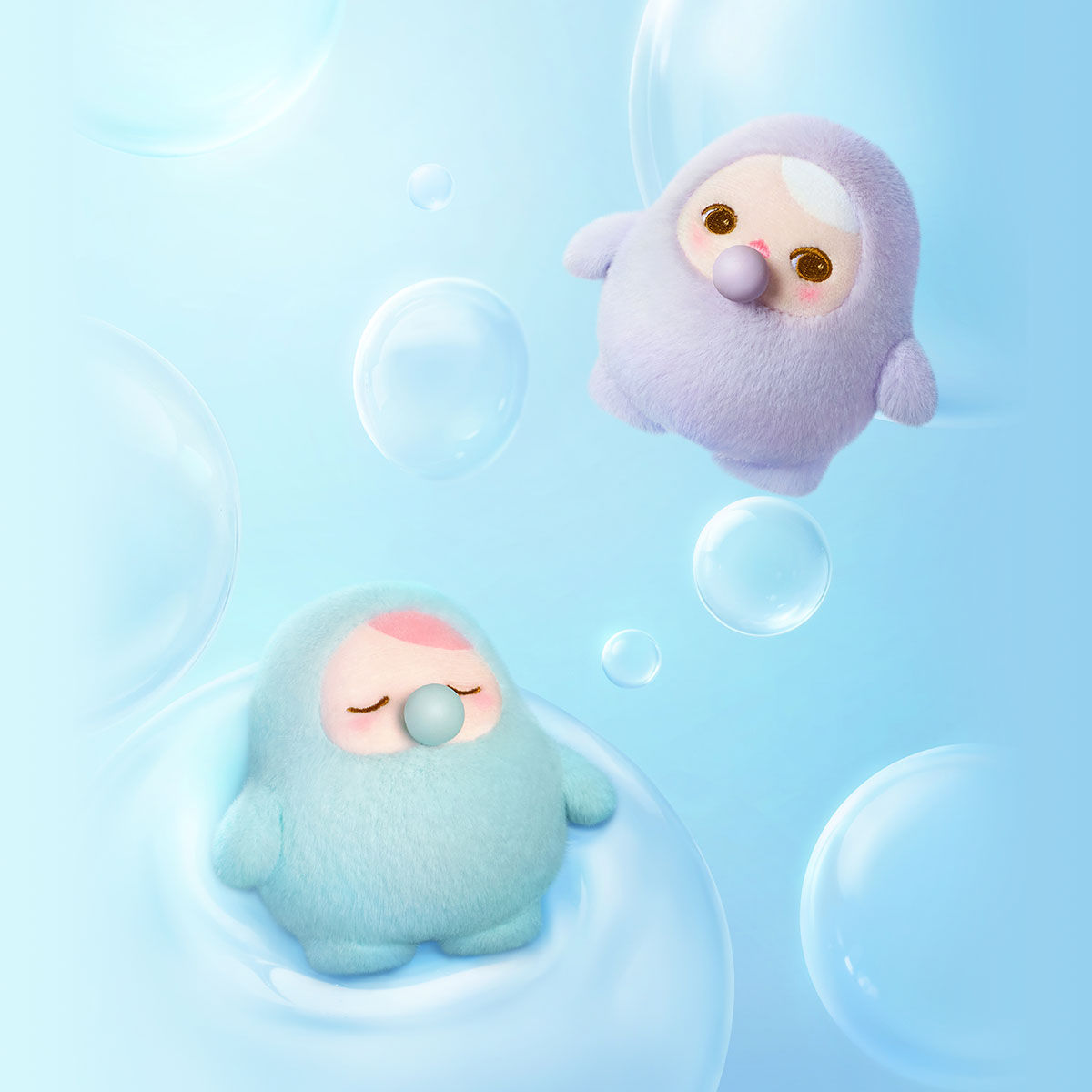 Pucky Beanie Bubble Plush Pendant Blind Box - Blind Box Mall