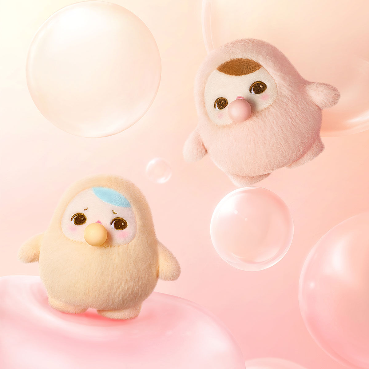 Pucky Beanie Bubble Plush Pendant Blind Box - Blind Box Mall