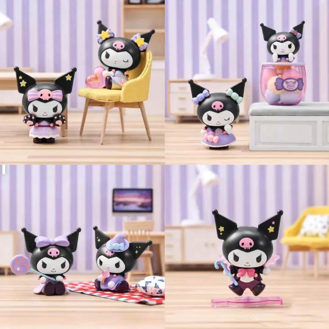 Sanrio Kuromi Candy Series Figure Model Blind Box