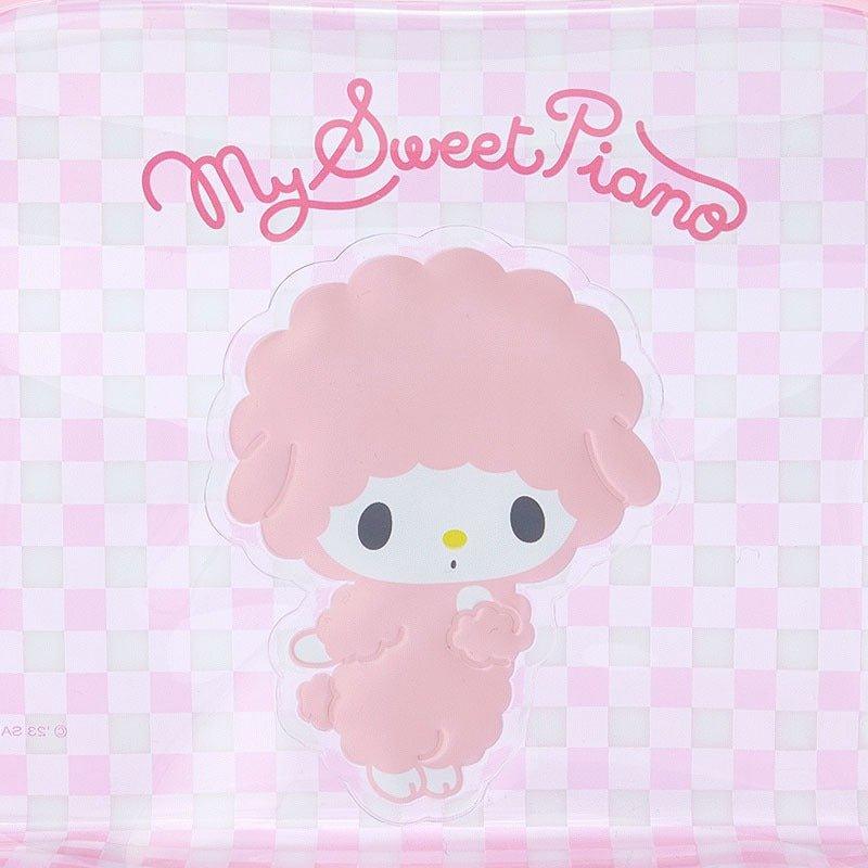 Sanrio Clear Gingham Zipper Pouch