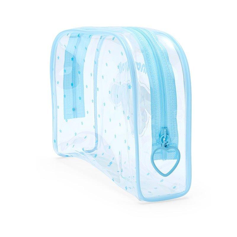 Sanrio Clear Gingham Zipper Pouch