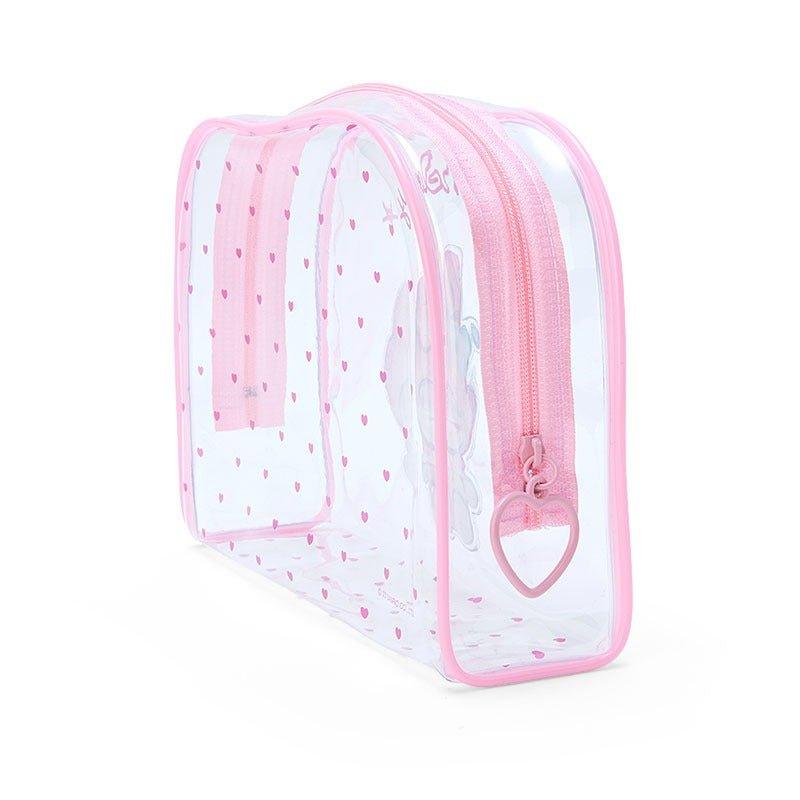 Sanrio Clear Gingham Zipper Pouch