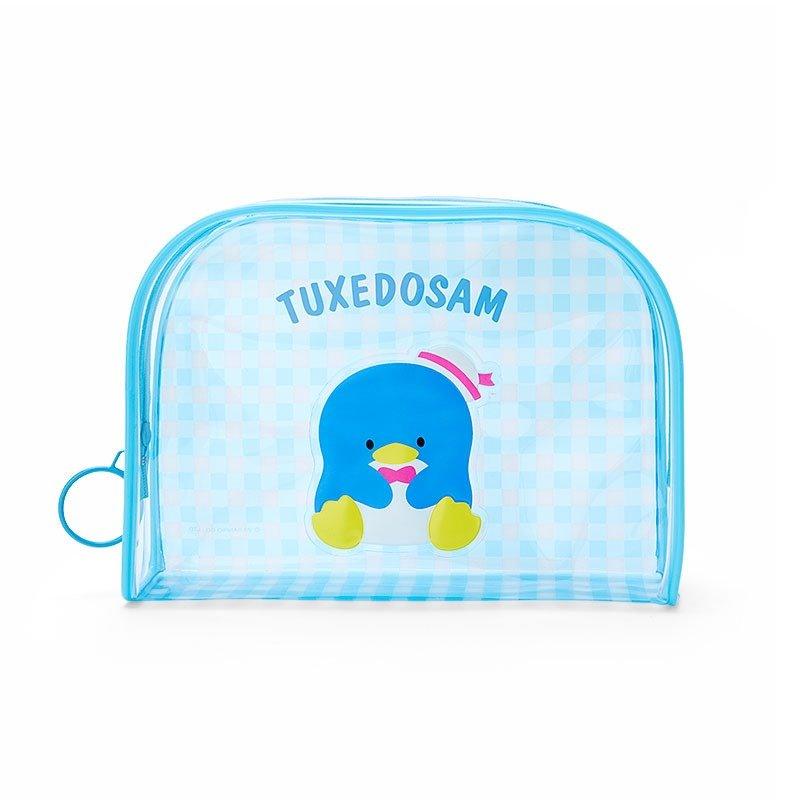Sanrio Clear Gingham Zipper Pouch