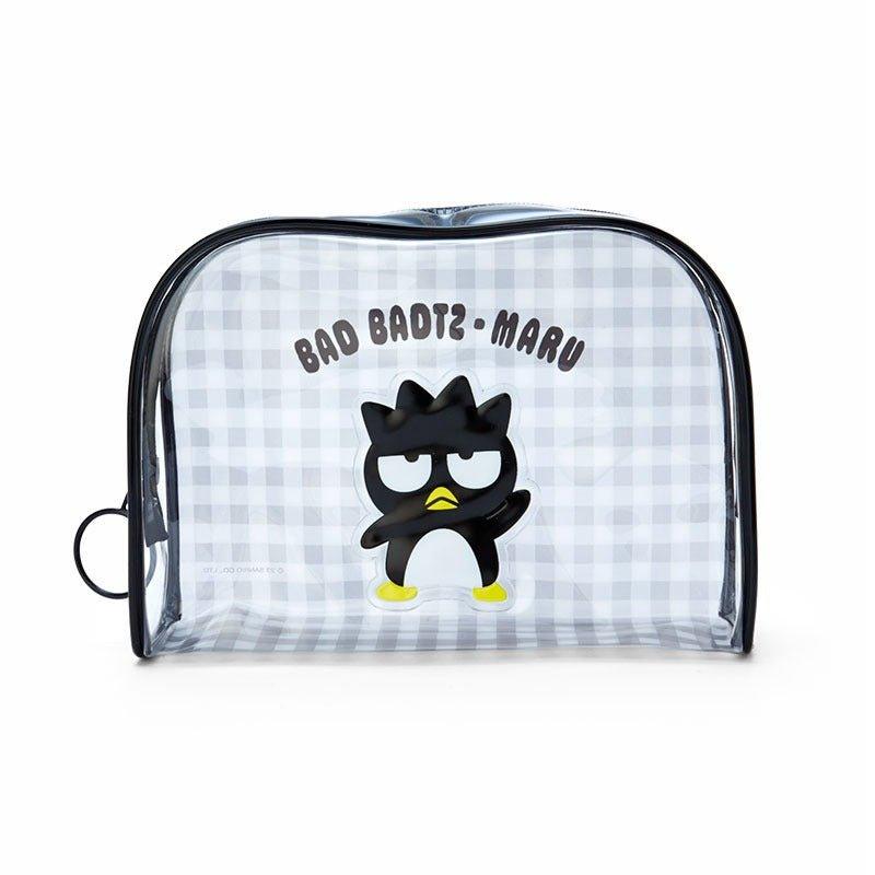 Sanrio Clear Gingham Zipper Pouch