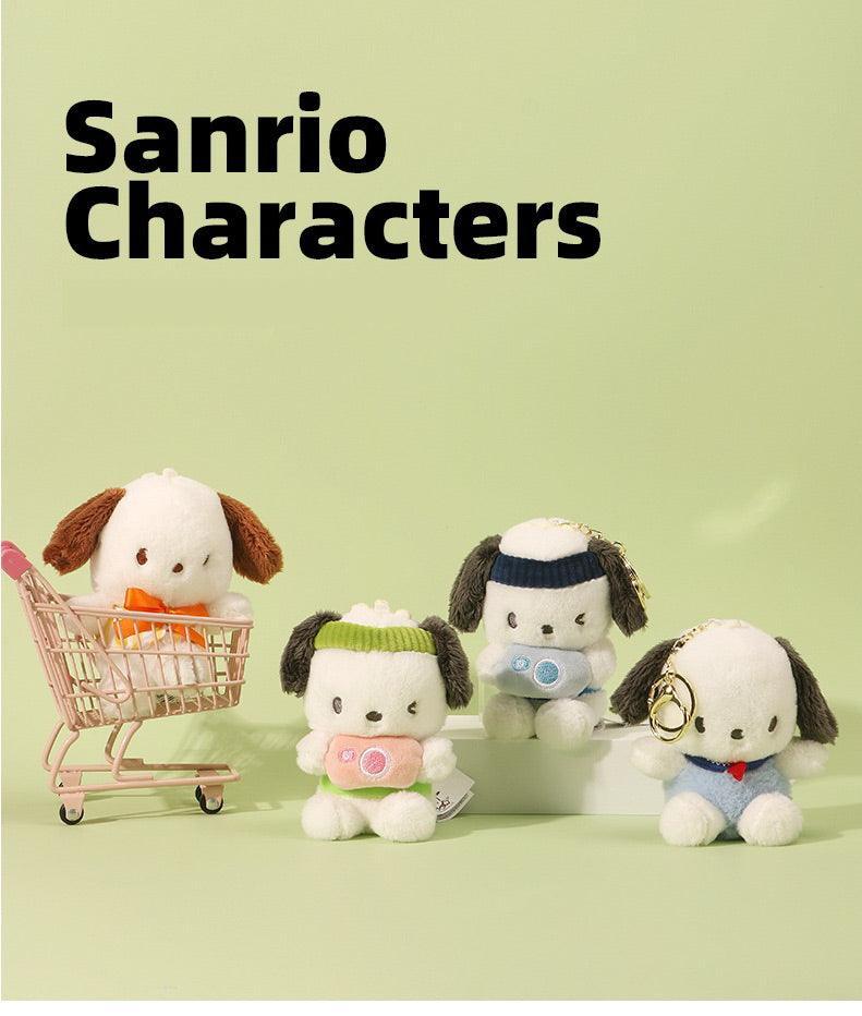 Sanrio Pochacco Cute Plush Keychain