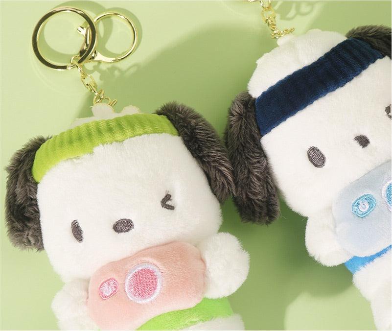 Sanrio Pochacco Cute Plush Keychain