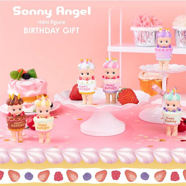 Sonny Angel Collectable Mini Cherub Figurines Happy Birthday Gift Series Blind Box - Blind Box Mall