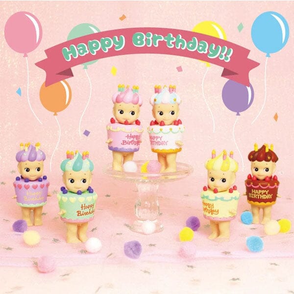 Sonny Angel Collectable Mini Cherub Figurines Happy Birthday Gift Series Blind Box - Blind Box Mall